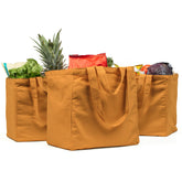 VeraMia canvas grocery bag with dual handles for easy carrying