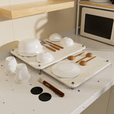 VERIFOST Pearl White 2PCS Drying Stone top view shows fast drying surface