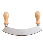 Verve CULTURE Italian Mezzaluna large curved blade for quick herb chopping
