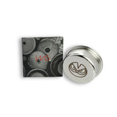 Verybarista IMS Big Bang 51mm filter basket top view highlighting center-hole pattern for even extraction.