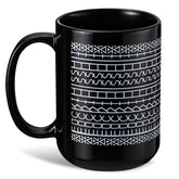 Vesici hidden message mug reveals runic pattern when tilted, for a playful desk moment.