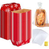 Vesici snowflake bread pans set for festive, mess-free baking
