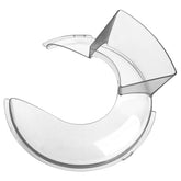Veterger pouring shield attached to KitchenAid 6-quart bowl for mess-free pouring