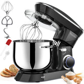 Vezzio 9.5qt stand mixer with large bowl for dough and batters.
