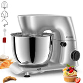 Vezzio stand mixer with tilt-head and 6-quart bowl for versatile home baking