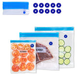 VICARKO 30-piece vacuum bags combo pack with airtight seal for fresh meals