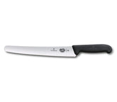 Victorinox Fibrox 10.25-inch bread knife with serrated edge slices crusts cleanly