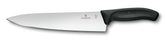 Victorinox Swiss Classic 8-Inch Chef's Knife blade close-up for precise vegetable and meat slicing.