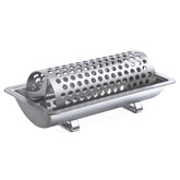 VIDOR U-shaped butter roller close-up shows premium stainless steel for precise spreading.