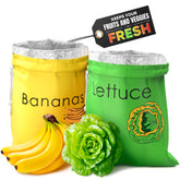 VIKROM banana saver bag showing breathable nylon for longer freshness