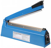 VIMI Impulse 12in heat sealer in action sealing bags for fresh storage