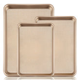 Vinino baking sheet with square texture surface for even browning.