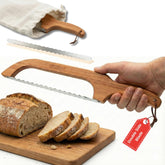 VIRDIUM Bread Bow Knife 16-inch blade for precise sourdough slicing and even crust