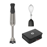 Vitamix 5-Speed Immersion Blender motor powers quick smoothies and hot soups.