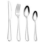 VIVANI 16-piece silverware set for 4 with gift-ready packaging for elegant dining