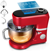 VIVOHOME stand mixer with 6-quart bowl and three attachments for large batches