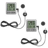 VLEJEARI thermometer outside display with fridge magnet for quick temperature checks.