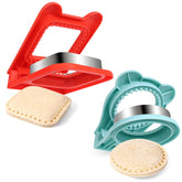 Vodolo circle cutters for quick crustless sandwiches and lunchbox fun