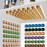 VOMELON wall-mounted coffee pod holder keeps pods visible and accessible.