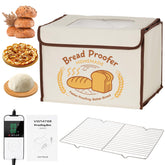 VONATES bread proofing box front view showing compact design for home bakers
