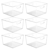 Vtopmart clear storage bin 11x11 for pantry organization and quick visibility.