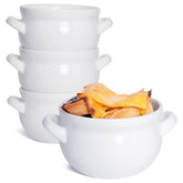 Vumdua soup bowl with handles, 16oz, easy grip for hot servings