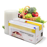 V Vesta Precision 11x150 vacuum bag roll with dispenser for precise sizing and storage