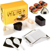 Vynetralix Musubi Press Mold Kit with non-stick molds for easy release and neat shapes