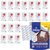 Wallaby 2000cc oxygen absorber in a sealed pack preserves dry goods.