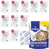 Wallaby 300cc oxygen absorbers in a ready-to-use pack with indicators for long-term storage.