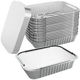 WANBAO 50-pack pans with lids keep hot meals warm for catering.
