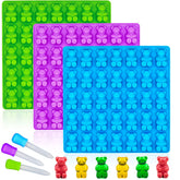 WARM TIME large gummy bear mold with 4 ml cavities for bold, restaurant-quality treats.