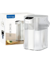 Waterdrop electric water filter pitcher pouring clean water quickly for immediate hydration.
