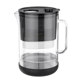 Waterdrop large glass pitcher front view, BPA-free design for pure-tasting water.