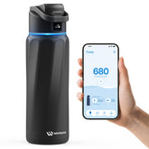 WaterH BOOST bottle lid light ring for hydration reminders and alerts
