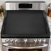 WAUTENANTY noodle board stove cover wood shows rustic charm and extra counter space