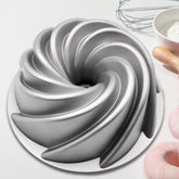 WBJKZJD Charlotte Cake Mold 8-inch swirl for eye-catching desserts