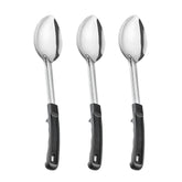 WEALCESS 3pc large serving spoons, 13 inches, ideal for salads and sides