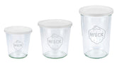 WECK Mold jar with stylish design for elegant kitchen storage and easy access.
