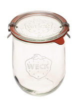 WECK Tulip Jar wide mouth 1 liter for sourdough starter storage