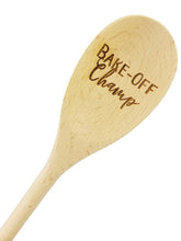 Wedding Collectibles Bake Off Champ Prize spoon close-up engraving shows craftsmanship