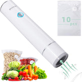 WEEKUU WeeKuu handheld vacuum sealer demonstrates compact design for easy storage at home