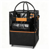 WeenthAvenue 75L bag on wheels offers ample space for bulk groceries.
