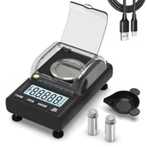 Weightman milligram scale 100g capacity with 0.001g precision for powders.