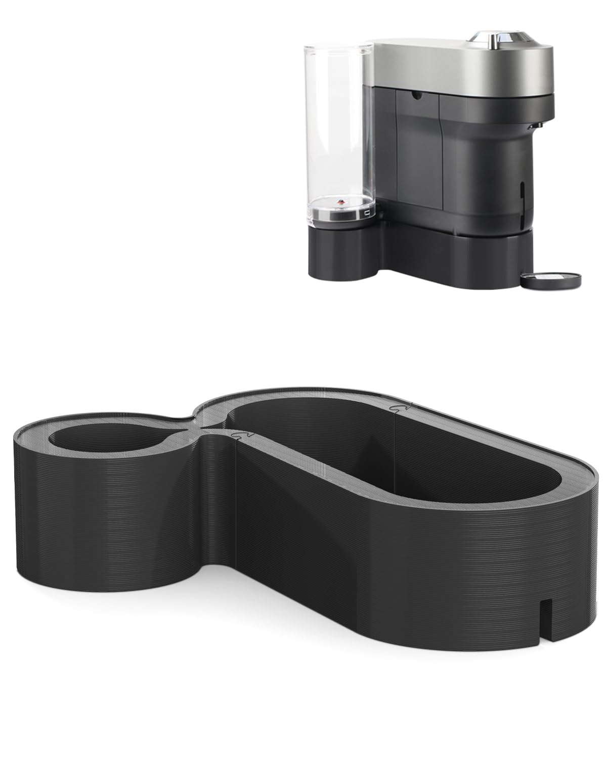 WEIGUZC Riser Stand For Nespresso Vertuo Pop 3D Printed Elevation S weiguzc-riser-stand-for-nespresso-vertuo-pop-3d-printed-elevation-s