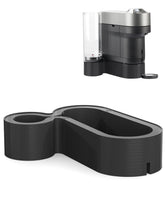 WEIGUZC riser stand elevates Nespresso Vertuo Pop+ for taller cups on the counter.