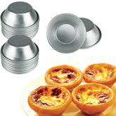 Weilan egg tart molds 25pc set for fast, even baking