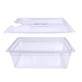 WELKOR 26qt sous vide container with lid for efficient, large-batch cooking