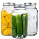 WELLIFE three-pack lid set with silicone gasket for a tight seal.