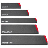 Wellstar knife edge guards five-piece pack for safe storage in the kitchen.